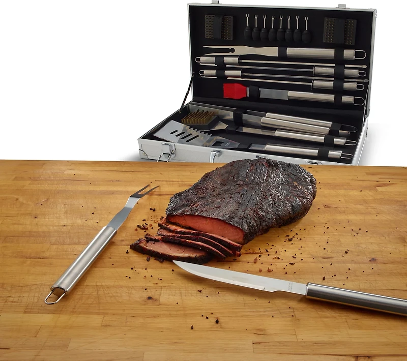 Outdoor Gourmet Deluxe Aluminum Barbecue Tool Set