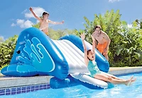 INTEX Kool Splash Inflatable Water Slide Play Center with Sprayer
