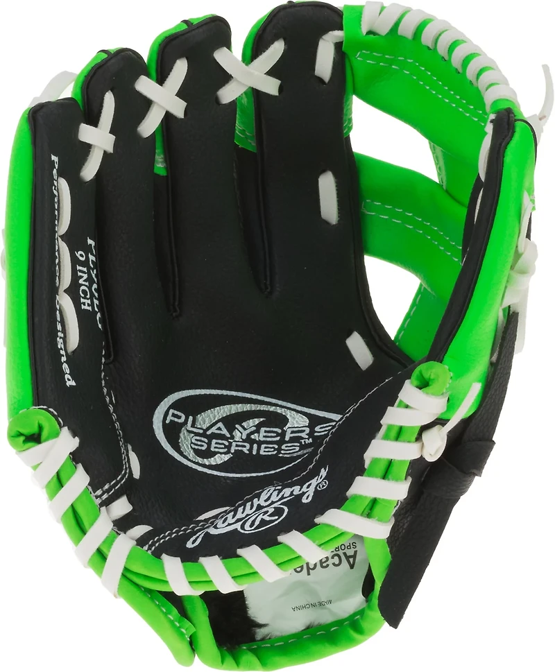 Rawlings Youth Player Basket Web 9 in Pitcher/Infield Glove Left-handed with Ball