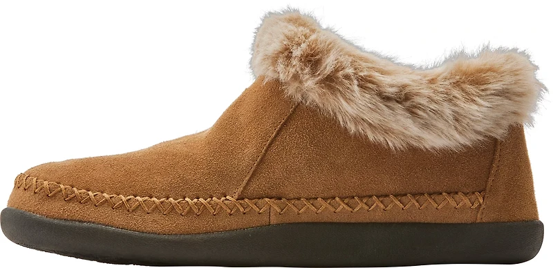 Magellan Women's Faux Fur Collar Bootie Slipper
