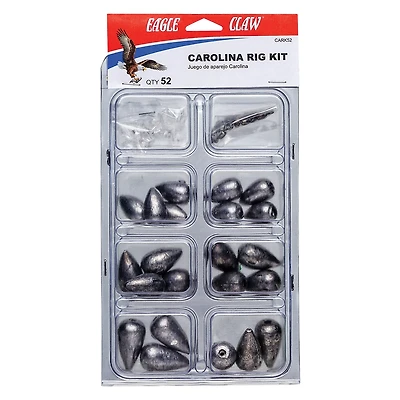 Eagle Claw 52-Piece Carolina Rig Kit