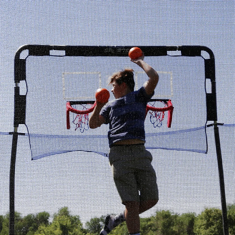 Skywalker Trampolines Double Basketball Hoop for 15' Trampolines