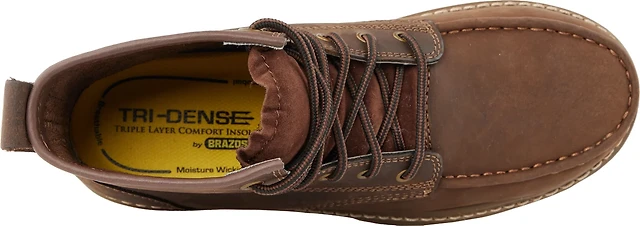 Brazos Men's Wyatt EH Composite Toe Lace Up Work Boots at Hamilton