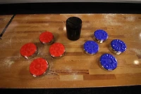 Atomic Platinum 9' Shuffleboard Table