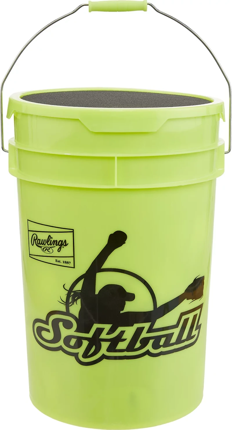 Rawlings NCAA Recreational 11 in Fast-Pitch Softballs 24-Count Bucket