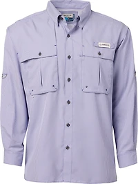Magellan Outdoors Men's Aransas Pass Mini Check Long Sleeve Fishing Shirt