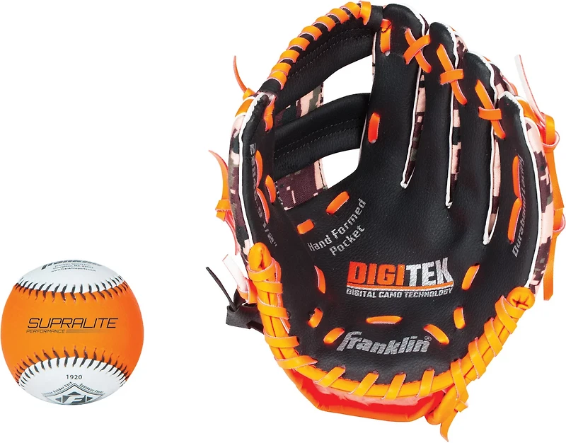 Franklin Youth RTP® Performance Series 9.5" T-ball Glove with Ball