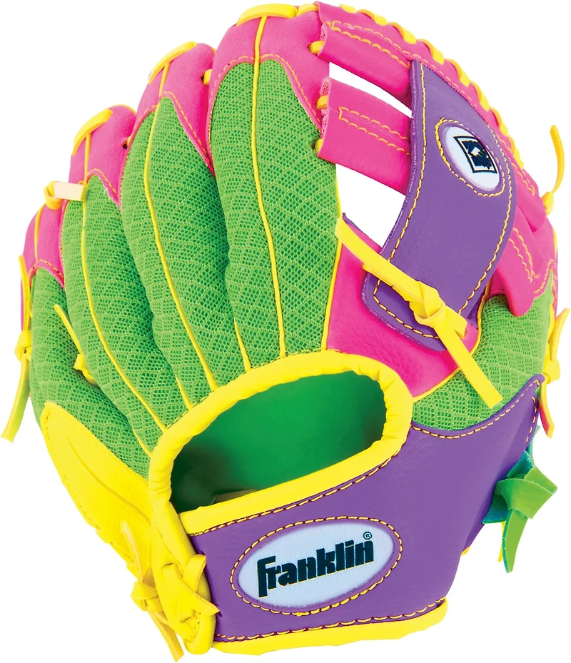 Franklin Youth Meshtek 9.5" T-ball Glove with Ball