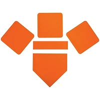 Franklin Throw-Down 5-Piece Rubber Base Set