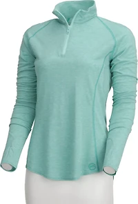 Magellan Outdoors Women's Catch and Release 1/4 Zip Long Sleeve Pullover