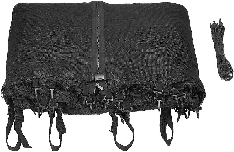 Upper Bounce® Replacement Trampoline Enclosure Net for 10' Round Frames with 6 Poles or 3 Arches