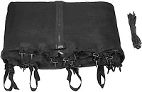 Upper Bounce® Replacement Trampoline Enclosure Net for 10' Round Frames with 6 Poles or 3 Arches