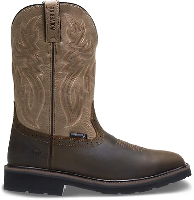 Wolverine Men's Rancher EH Steel Toe Wellington Waterproof Work Boots