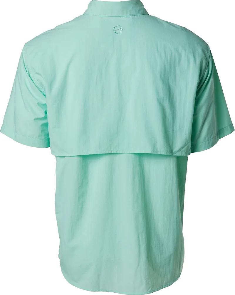 Magellan Outdoors Men's Laguna Madre Solid Short Sleeve Fishing Shirt