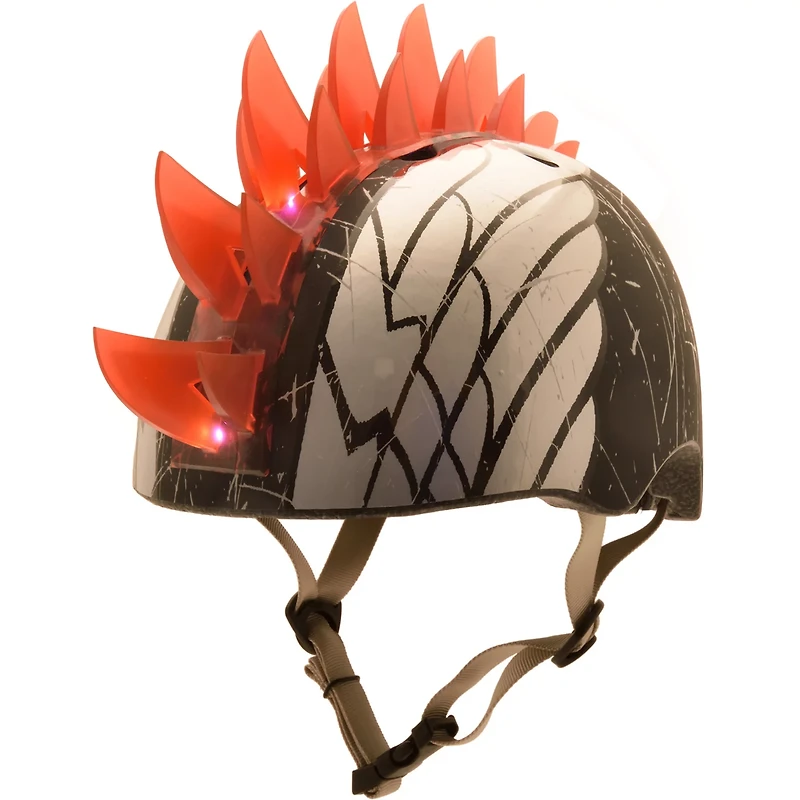 Raskullz Boys' Wings LED Mohawk Bike Helmet