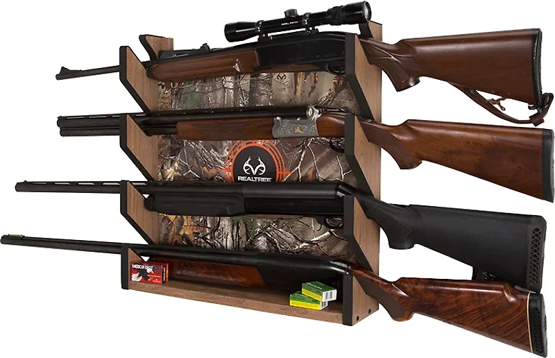 Rush Creek™ Realtree 4-Gun Wall Storage Rack