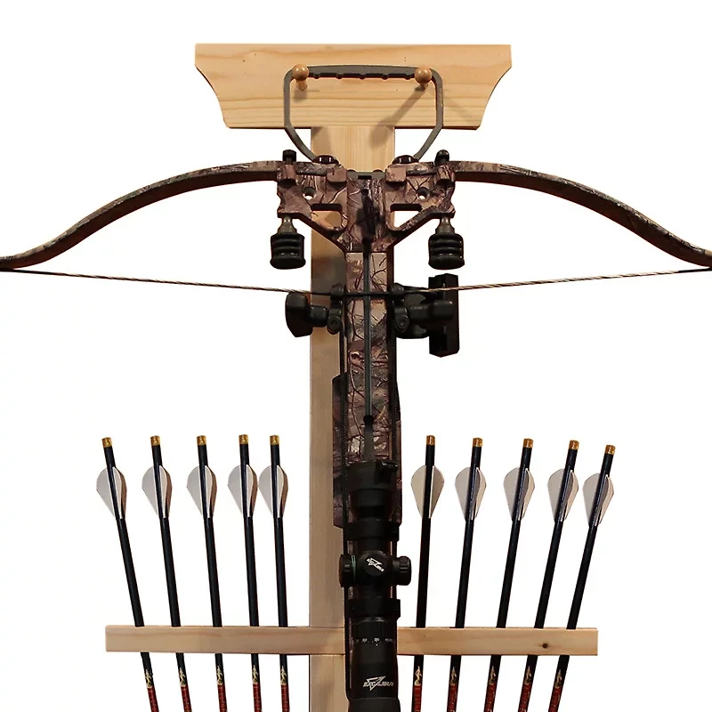 Rush Creek™ Realtree Crossbow and 10-Arrow Storage Rack