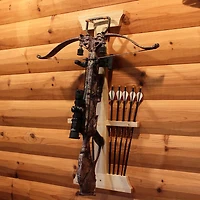 Rush Creek™ Realtree Crossbow and 10-Arrow Storage Rack
