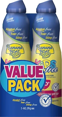 Banana Boat® Kids' Ultra Mist SPF 50 Spray Sunscreen 2-Pack
