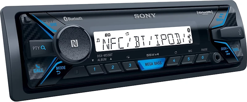 Sony 220W Marine Digital Media Receiver with Two 6-1/2" Speakers