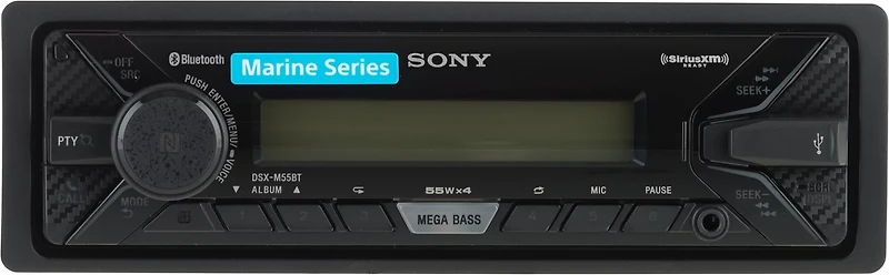 Sony 220W Marine Digital Media Receiver with Two 6-1/2" Speakers