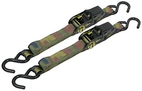 CargoLoc 8' Camo Ratchet Tie-Downs 2-Pack