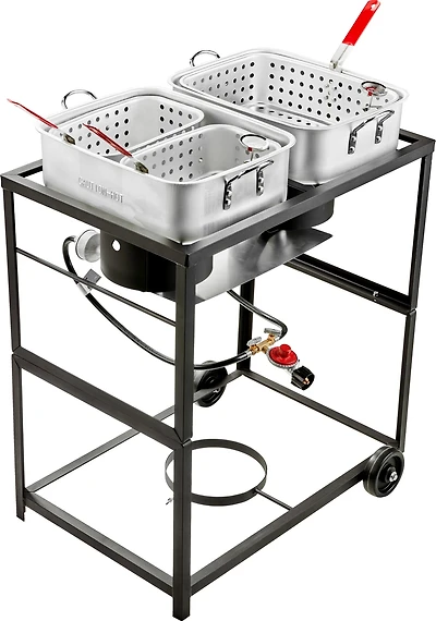 Outdoor Gourmet Propane Fish Fry Cart Set