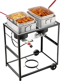 Outdoor Gourmet Propane Fish Fry Cart Set