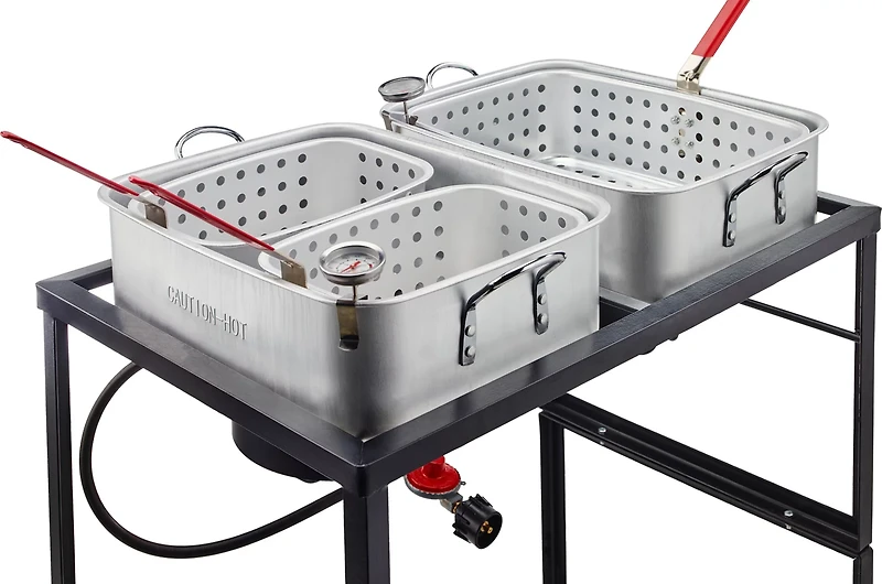 Outdoor Gourmet Propane Fish Fry Cart Set