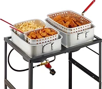 Outdoor Gourmet Propane Fish Fry Cart Set