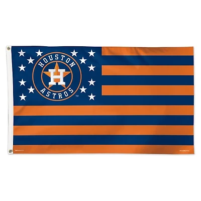 WinCraft Houston Astros Stars and Stripes 3 ft x 5 ft Deluxe Flag