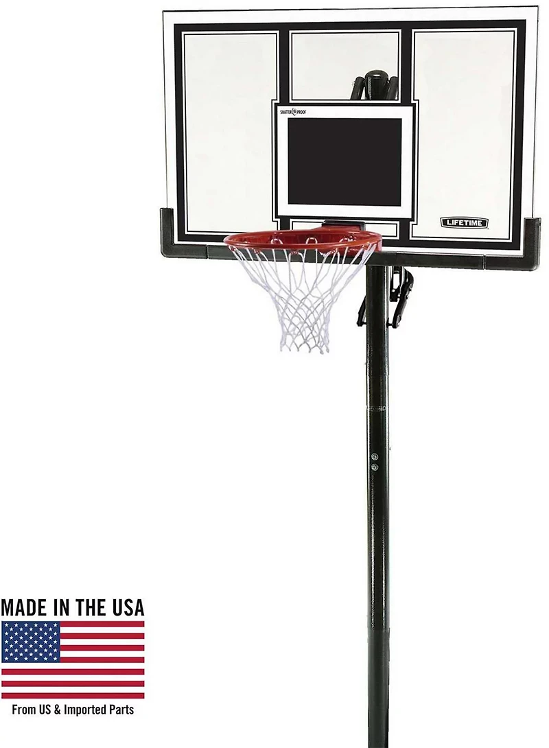 Lifetime 54 in Inground Basketball Hoop