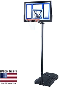 Lifetime Courtside 48 in Portable Polycarbonate Basketball Hoop