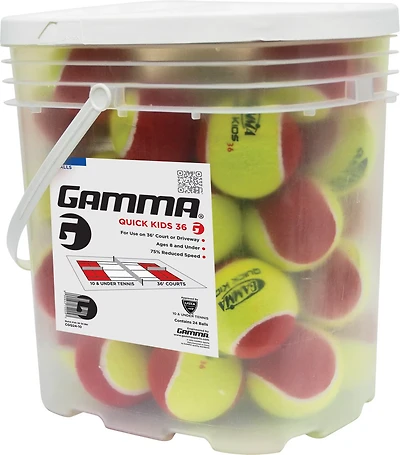 Gamma Quick Kids™ 36 Tennis Balls 24-Pack