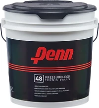 PENN® Pressureless Tennis Ball Bucket 48-Pack