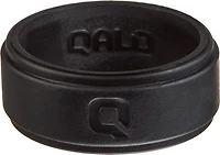 QALO Men's Step Edge Q2X Flat Silicone Wedding Ring