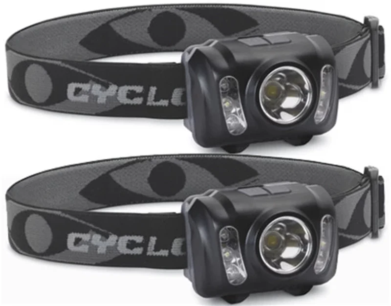 Cyclops 210-Lumen Headlamps 2-Pack
