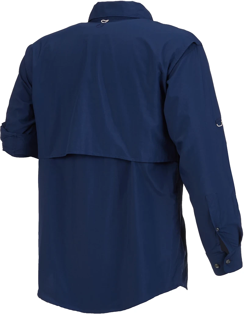 Magellan Outdoors Men's Laguna Madre Solid Long Sleeve Fishing Shirt