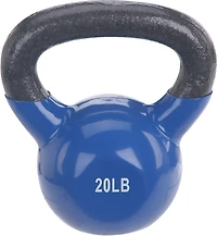 Sunny Health & Fitness Vinyl-Coated Kettlebell – Single