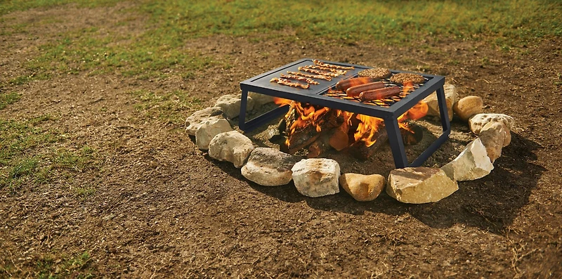 Magellan Outdoors Heavy Duty Camp Grill/Griddle