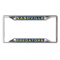 WinCraft Nashville Predators Inlaid Metal License Plate Frame