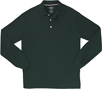 French Toast Boys' Long Sleeve Pique Polo Shirt