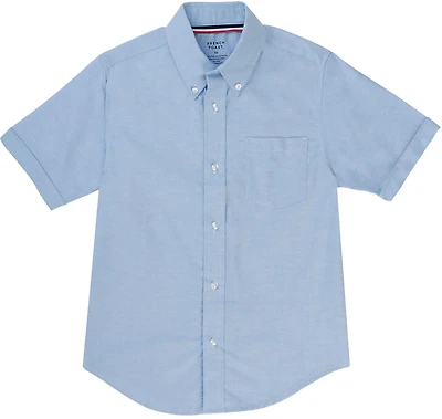 French Toast Boys' Short Sleeve Oxford Shirt