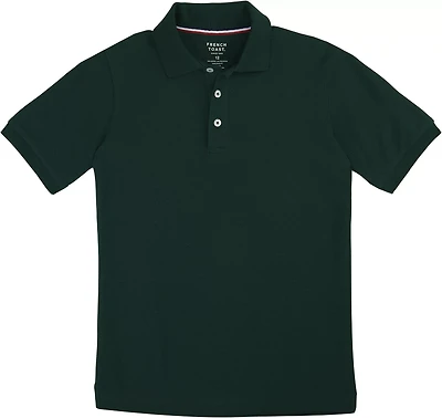 French Toast Boys' Short Sleeve Pique Polo Shirt