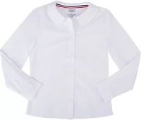 French Toast Toddler Girls' Modern Peter Pan Long Sleeve Blouse