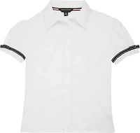 French Toast Toddler Girls' Ribbon Bow Blouse