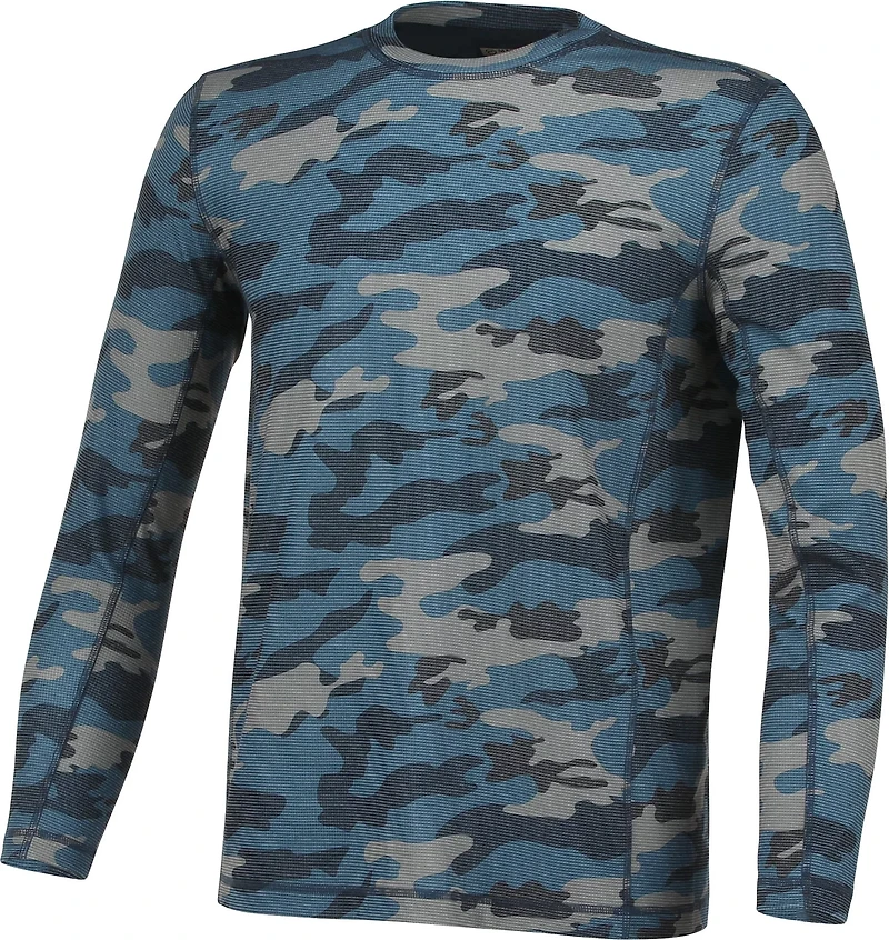 Magellan Outdoors Men's Base Camp Thermal Long Sleeve Crew Shirt