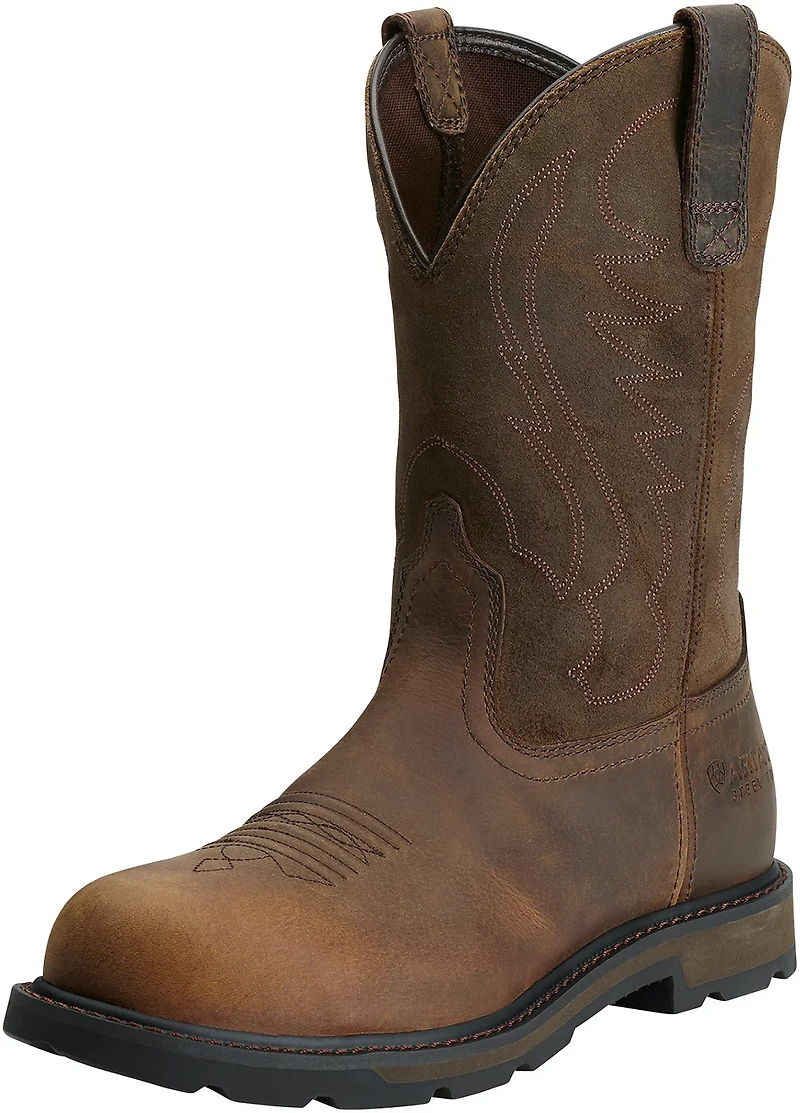 Ariat Men's Groundbreaker EH Steel Toe Wellington Work Boots