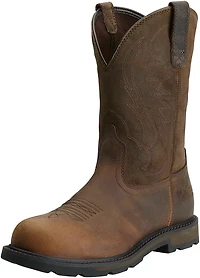 Ariat Men's Groundbreaker EH Steel Toe Wellington Work Boots