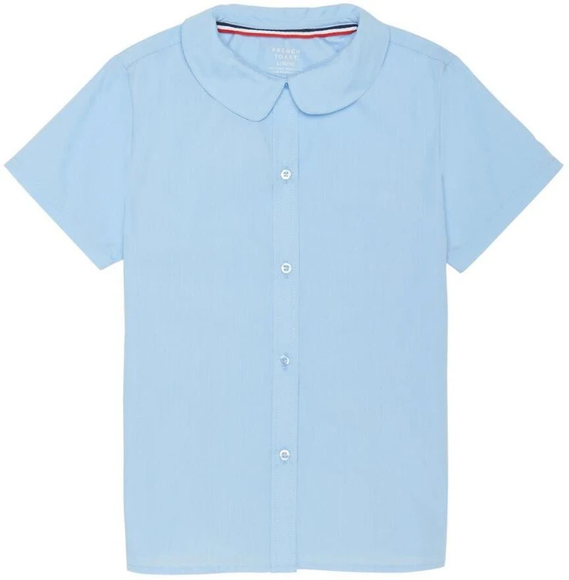 French Toast Girls' Modern Peter Pan Blouse